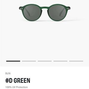 IZIPIZI Frame D Green Sunglasses